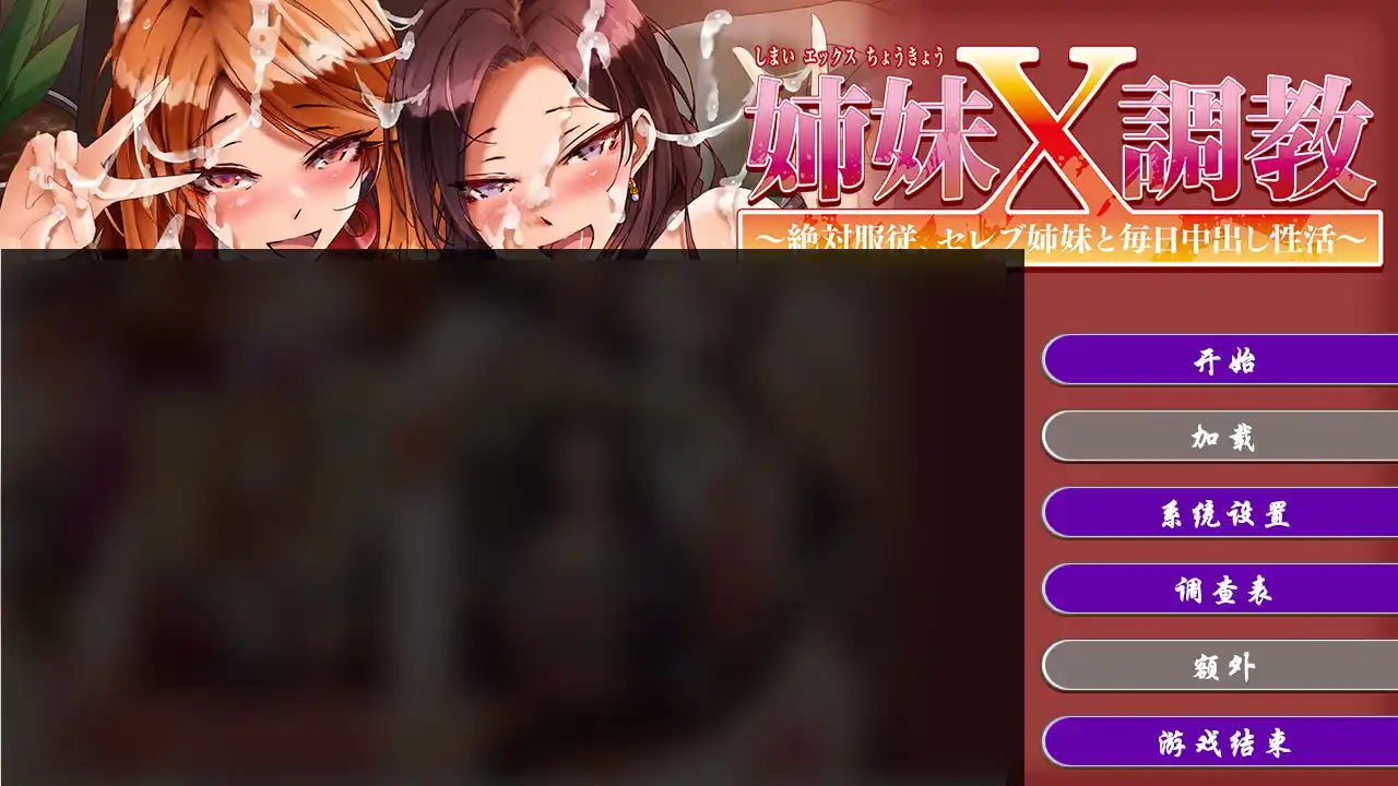 【PC硬盘】【官中】姉妹X調教～絶対服従、セレブ姉妹と毎日中出し性活～-青桔网